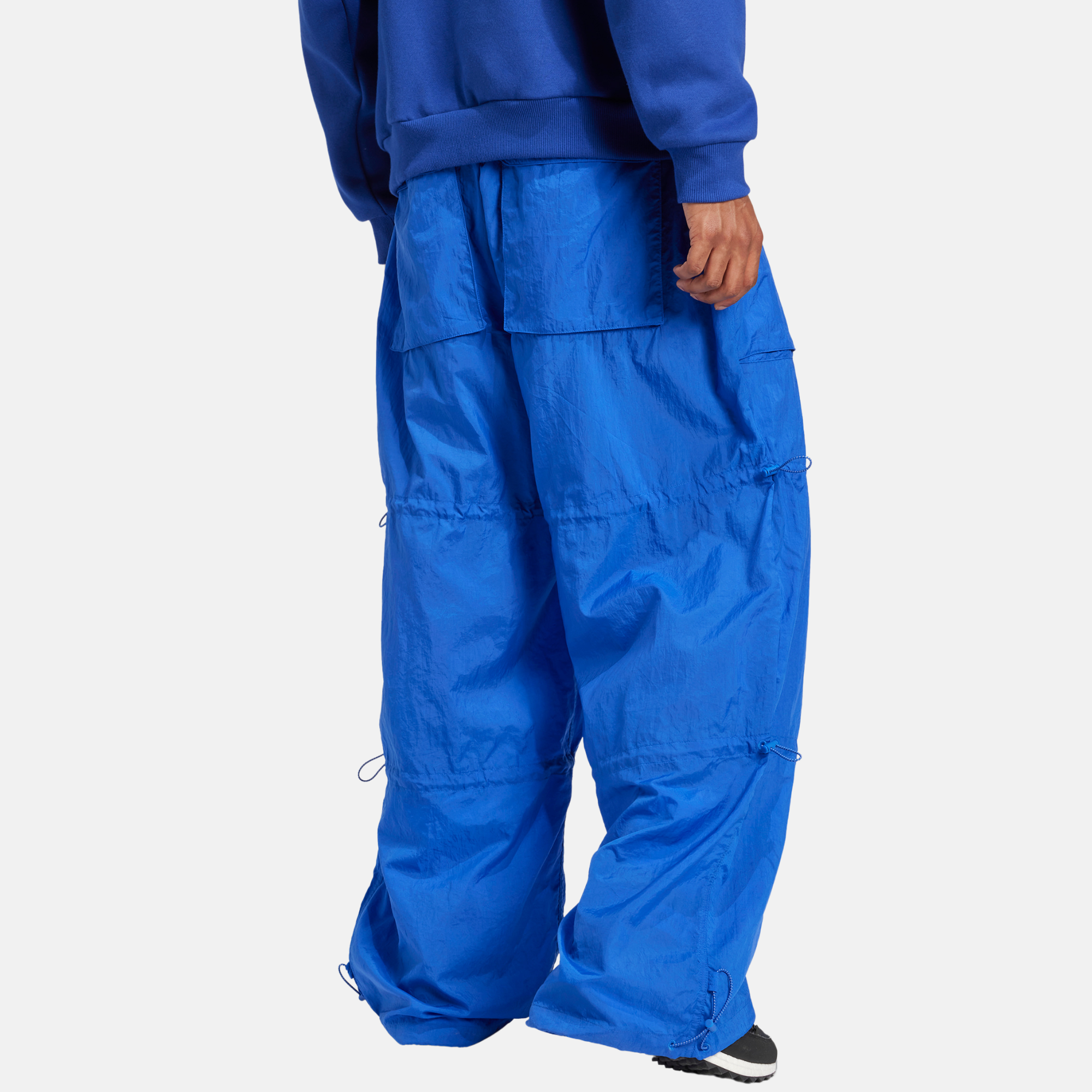 Adidas x MOON BOOT Women's Blue Parachute Pants