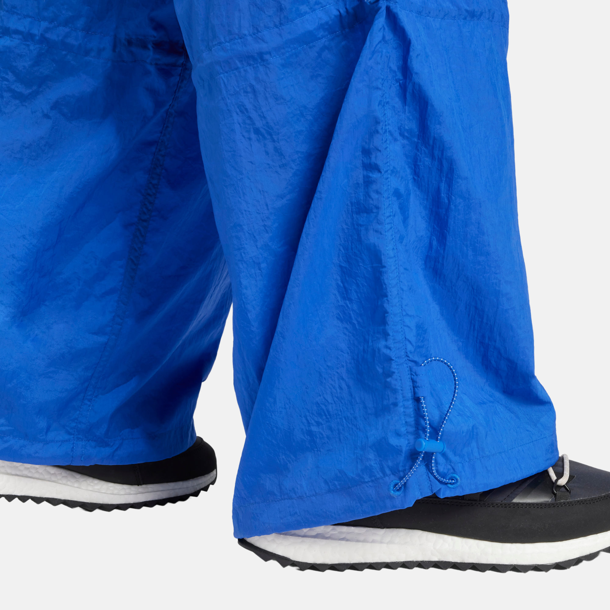 Adidas x MOON BOOT Women's Blue Parachute Pants