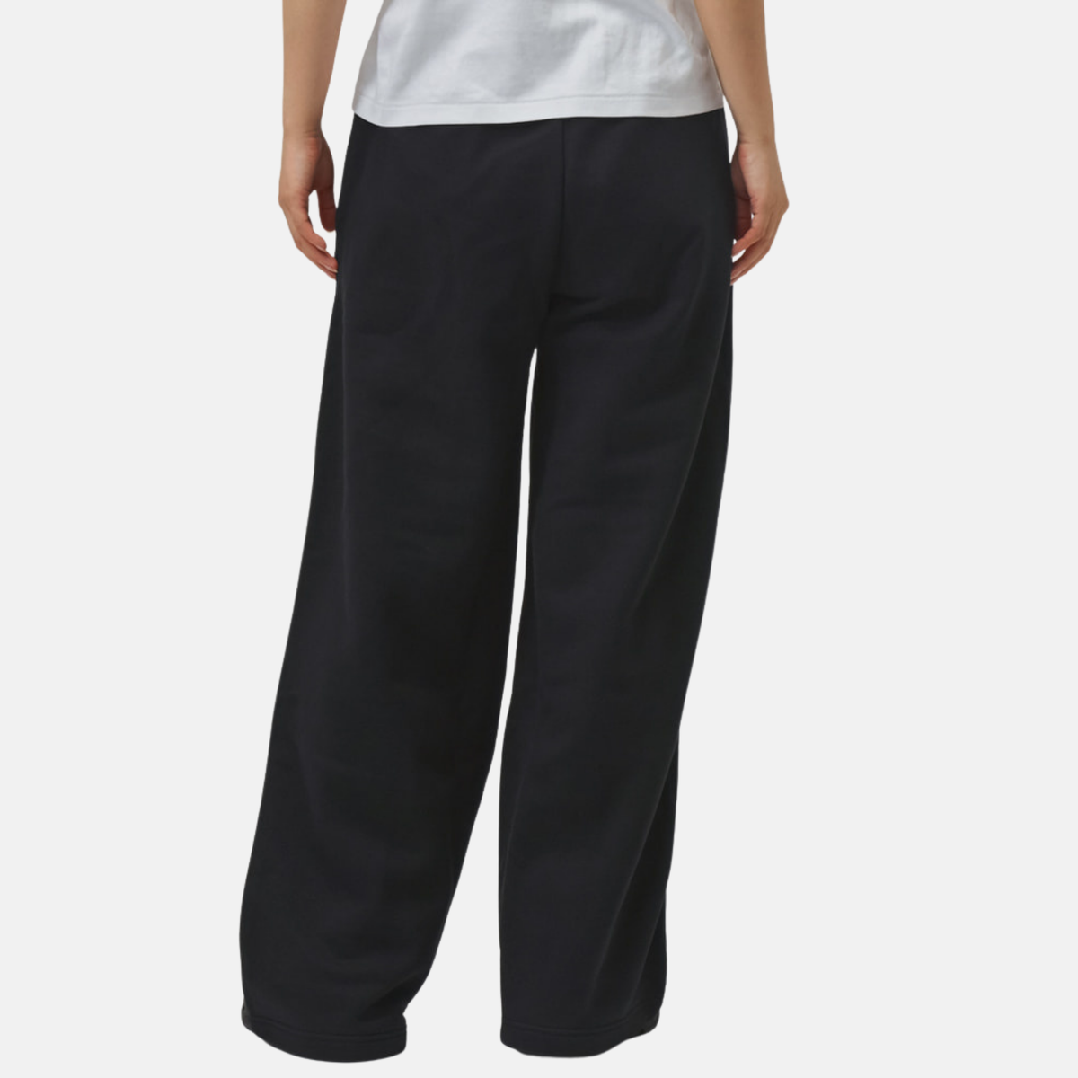 Nike Women's Studio Fleece Medium Weight Mid-Rise Wide-Leg Pants