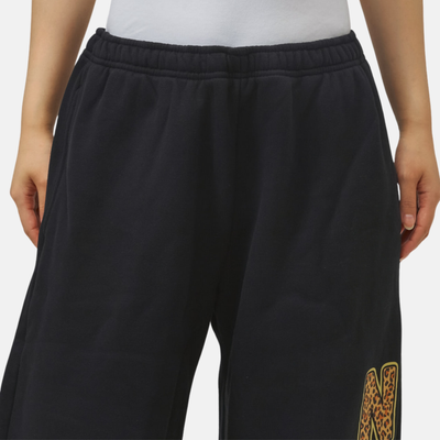 Nike Women's Studio Fleece Medium Weight Mid-Rise Wide-Leg Pants