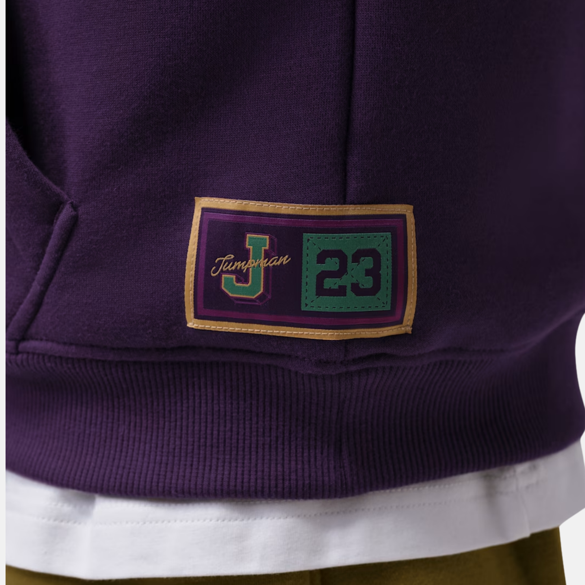 Air Jordan Brooklyn Purple Statement Jumpman Pullover Hoodie