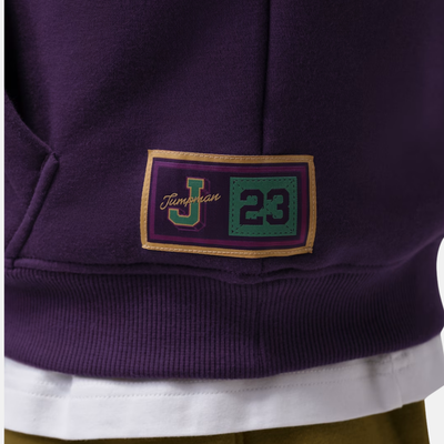 Air Jordan Brooklyn Purple Statement Jumpman Pullover Hoodie