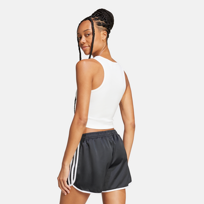 Adidas Women's White Essentials Rib Tank