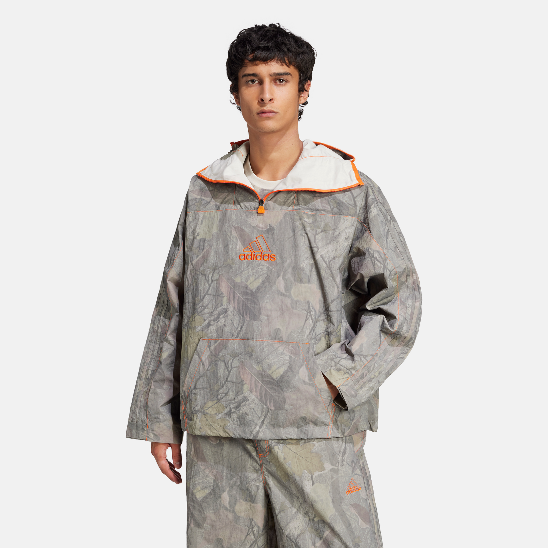 Adidas Beige Camo Jacket Q1 – Puffer Reds