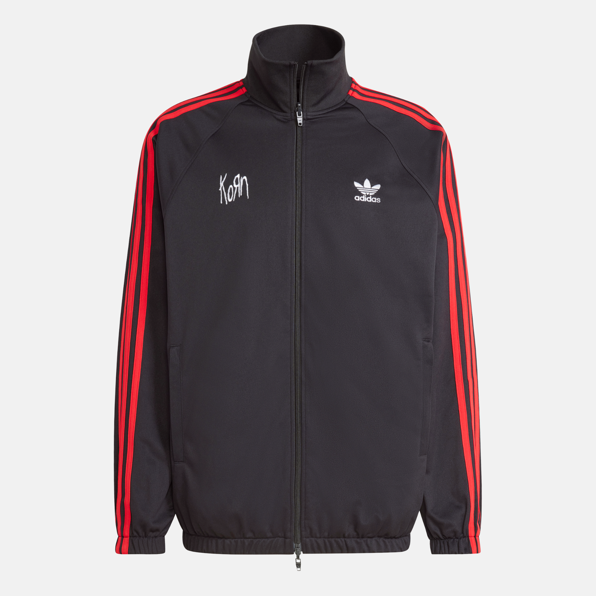 Adidas x Korn Track Jacket Puffer Reds