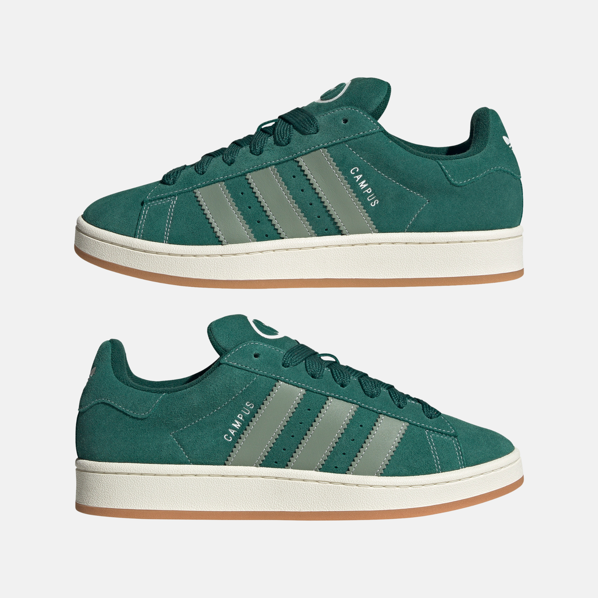 Adidas Collegiate Green Silver Campus 00s