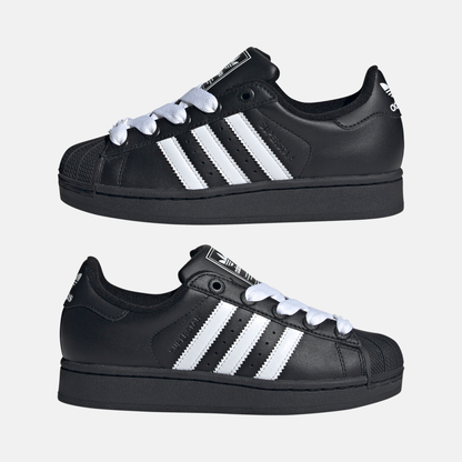 Adidas Kids' Superstar II Black (GS) – Puffer Reds