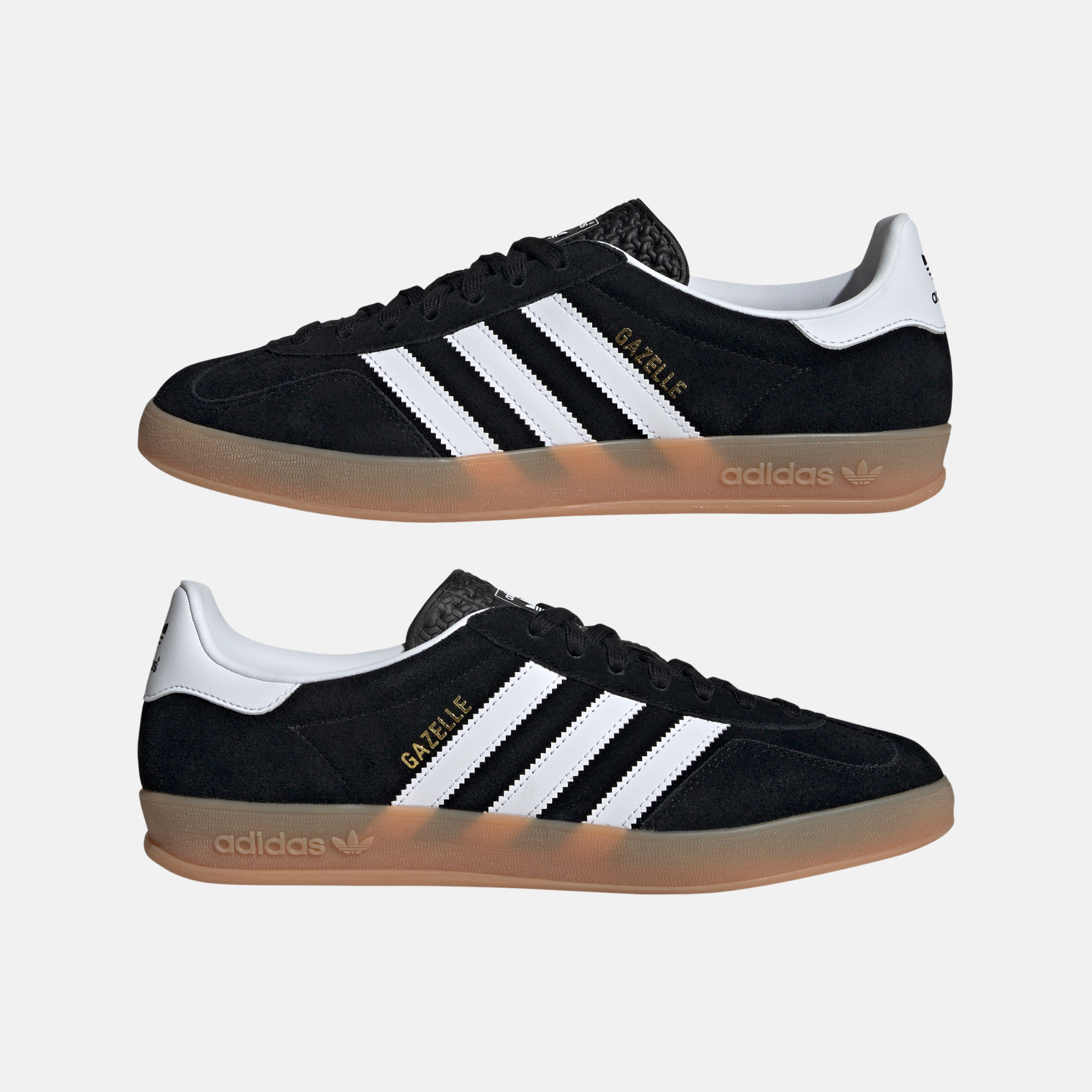 Adidas Gazelle Indoor Black Gum – Puffer Reds Adidas Gazelle Indoor Black Gum – Puffer Reds