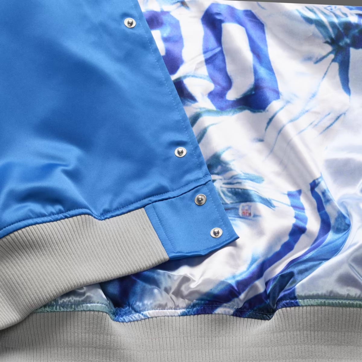 Mitchell & Ness Barry Sanders Lightweight Satin Jacket