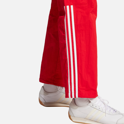 Adidas Red 3-Stripes Cargo Pants