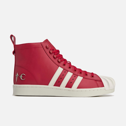 Adidas x TC Superstar Boot Luxe Red