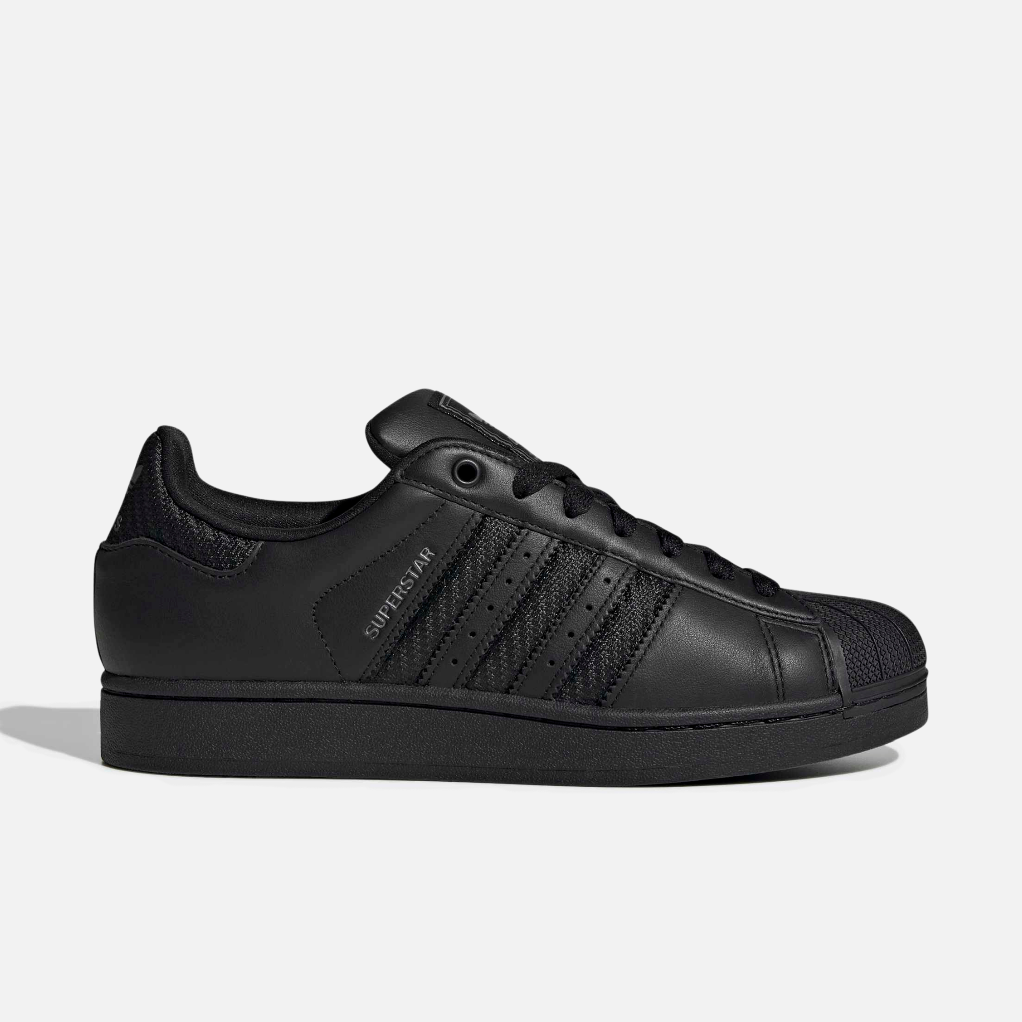 Adidas Superstar II Black Mesh Stripes