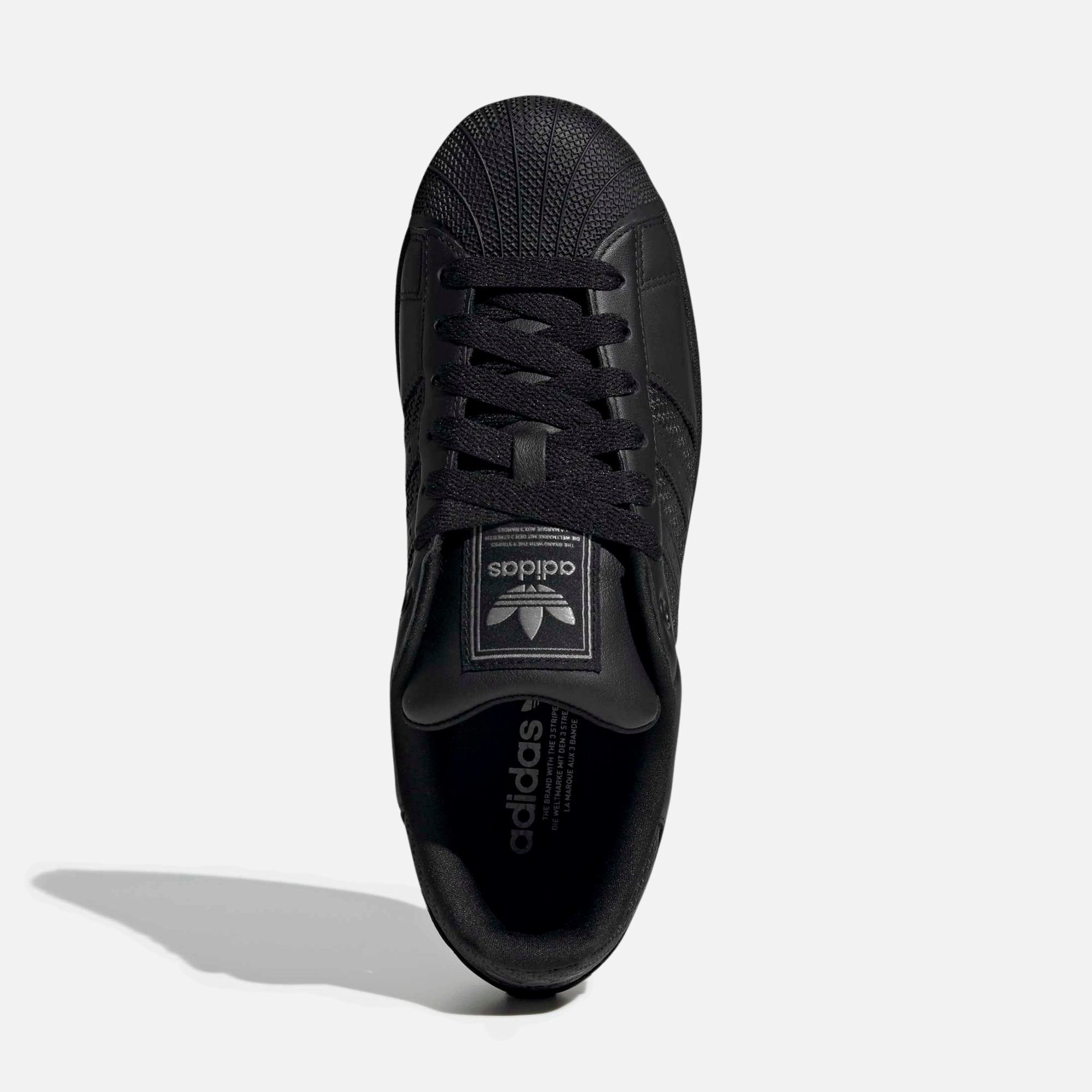 Adidas Superstar II Black Mesh Stripes