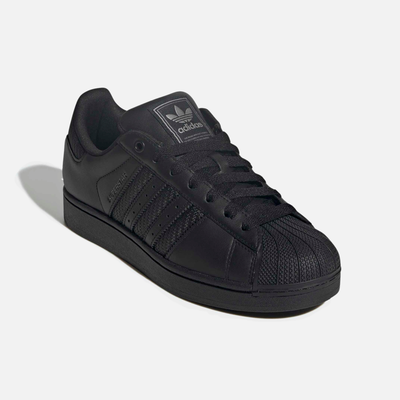 Adidas Superstar II Black Mesh Stripes