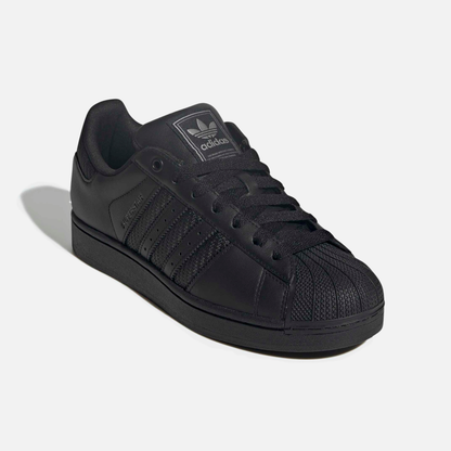 Adidas Superstar II Black Mesh Stripes
