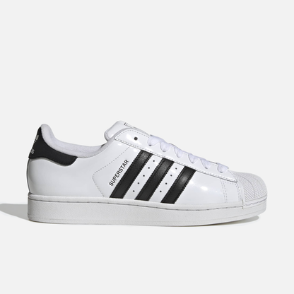 Adidas Superstar II White Black Patent
