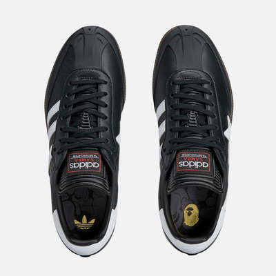 Adidas x Bape Samba Black White Gum