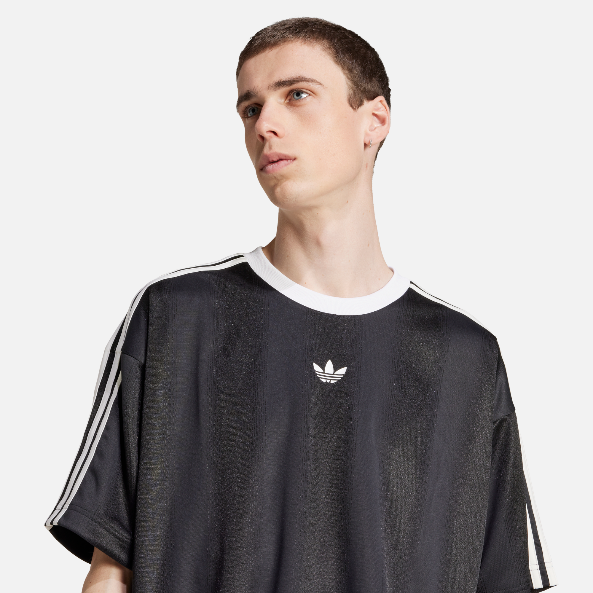 Adidas Black Jacquard Jersey