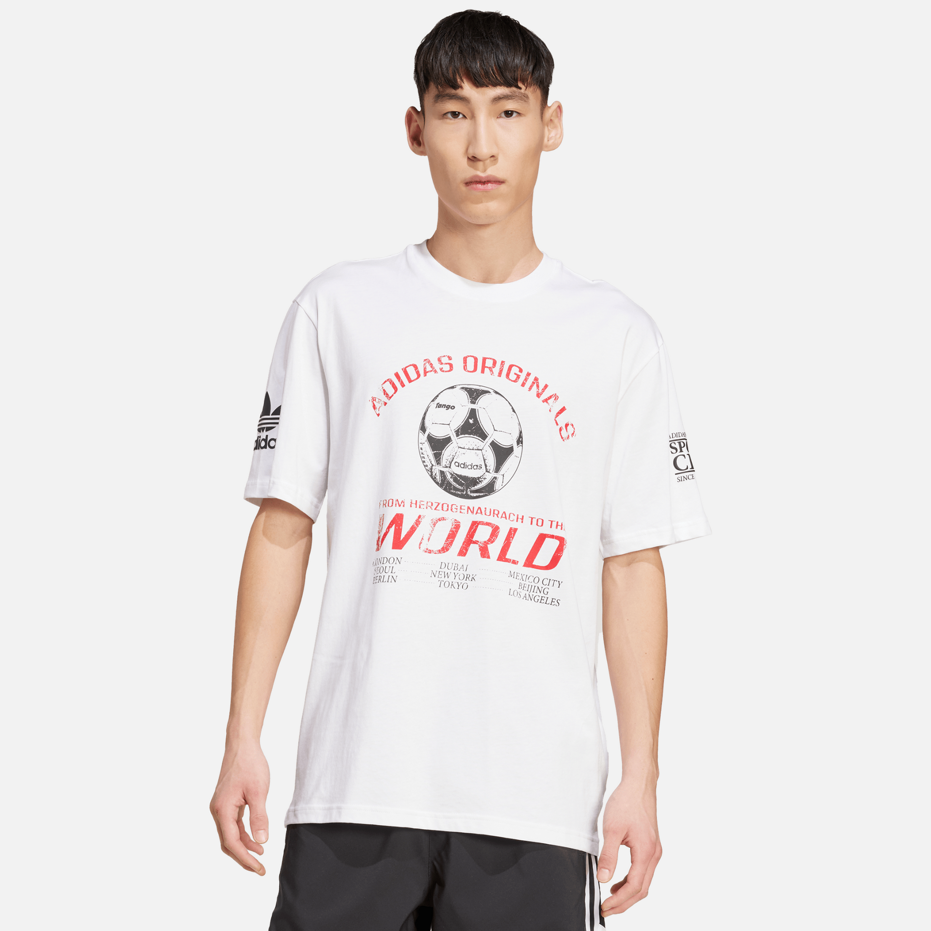 Adidas 90s Soccer White T-Shirt – Puffer Reds Adidas 90s Soccer White T-Shirt – Puffer Reds