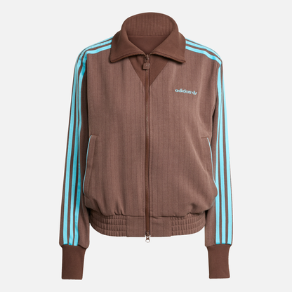 Adidas Women's Tailored Brown Track Jacket
