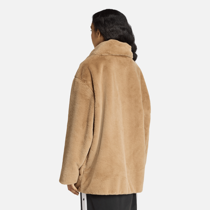 Adidas Women's Brown Fur Jacket