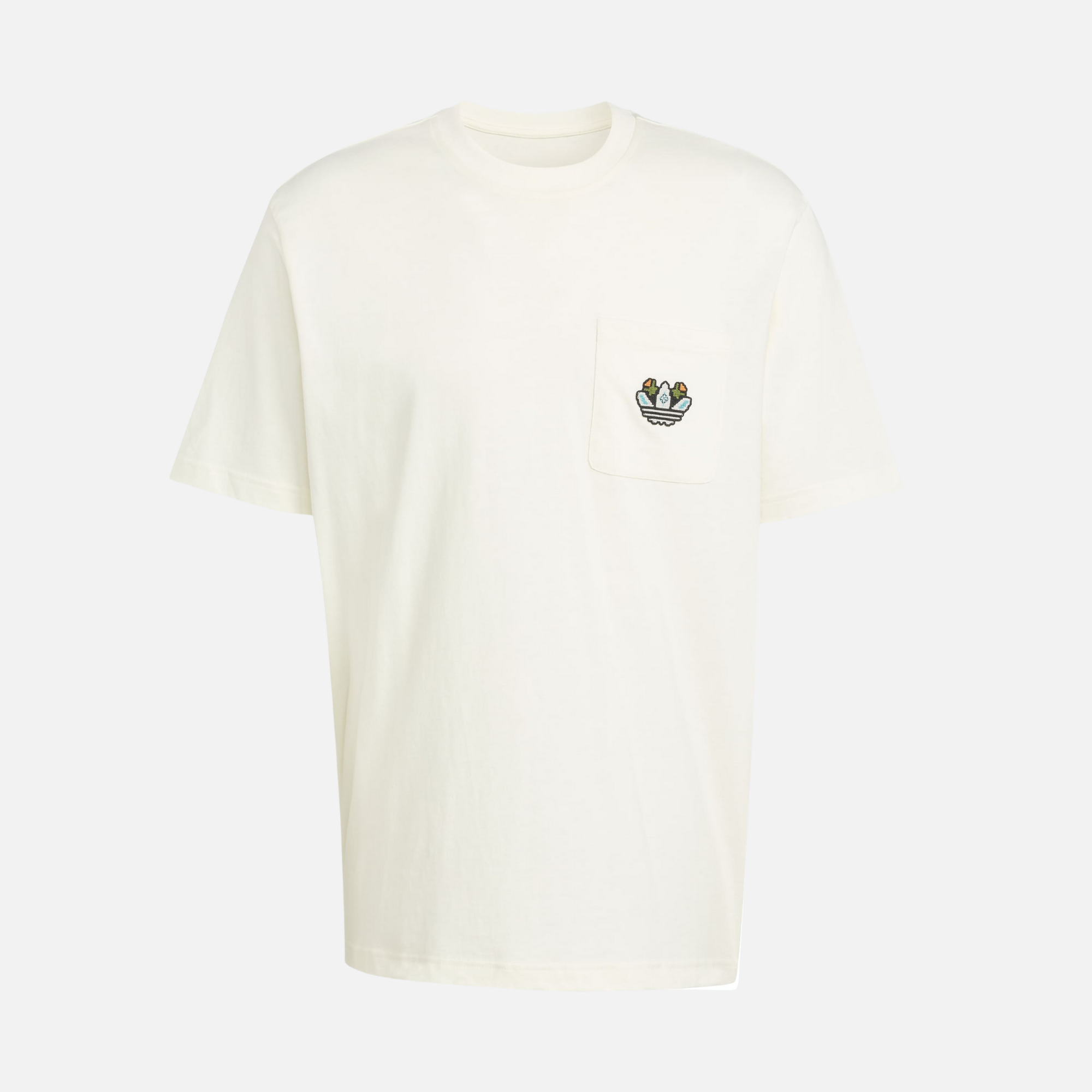 Adidas Off White Monogram Loose T-Shirt