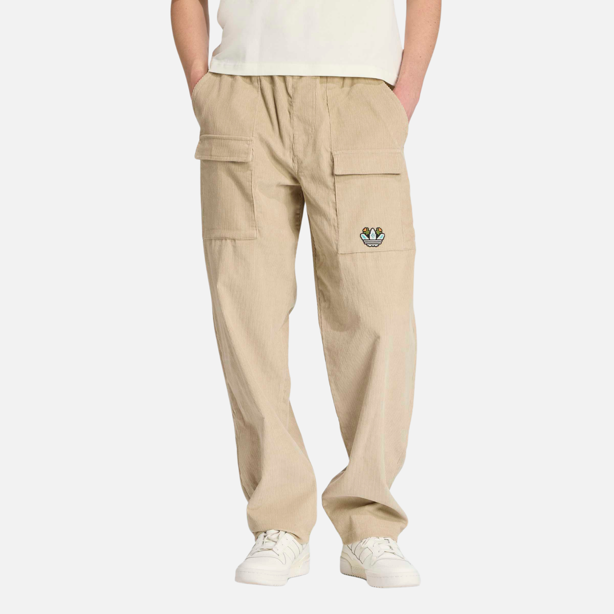 Adidas Monogram Khaki Regular Pants