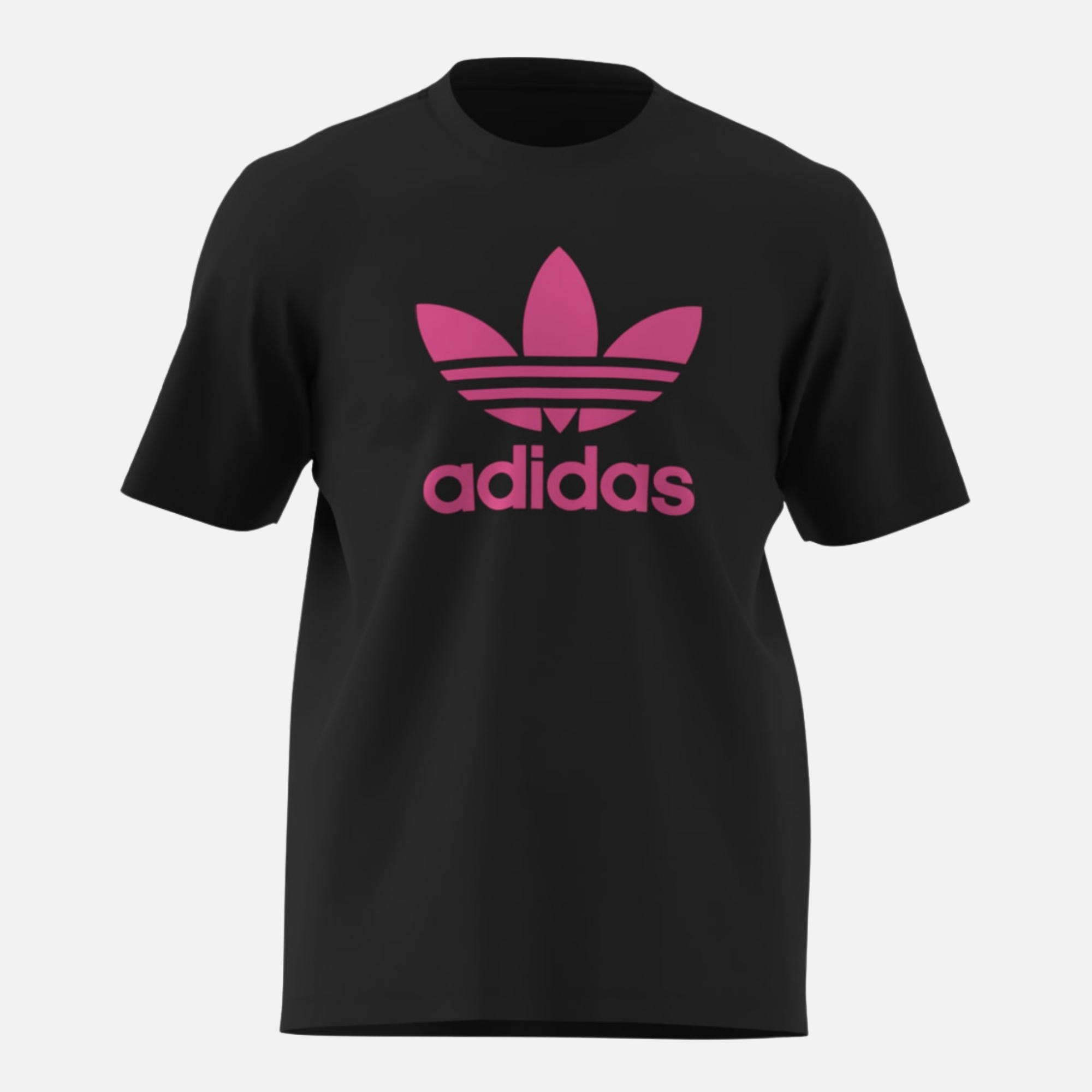 Adidas Trefoil Black Pink T-Shirt
