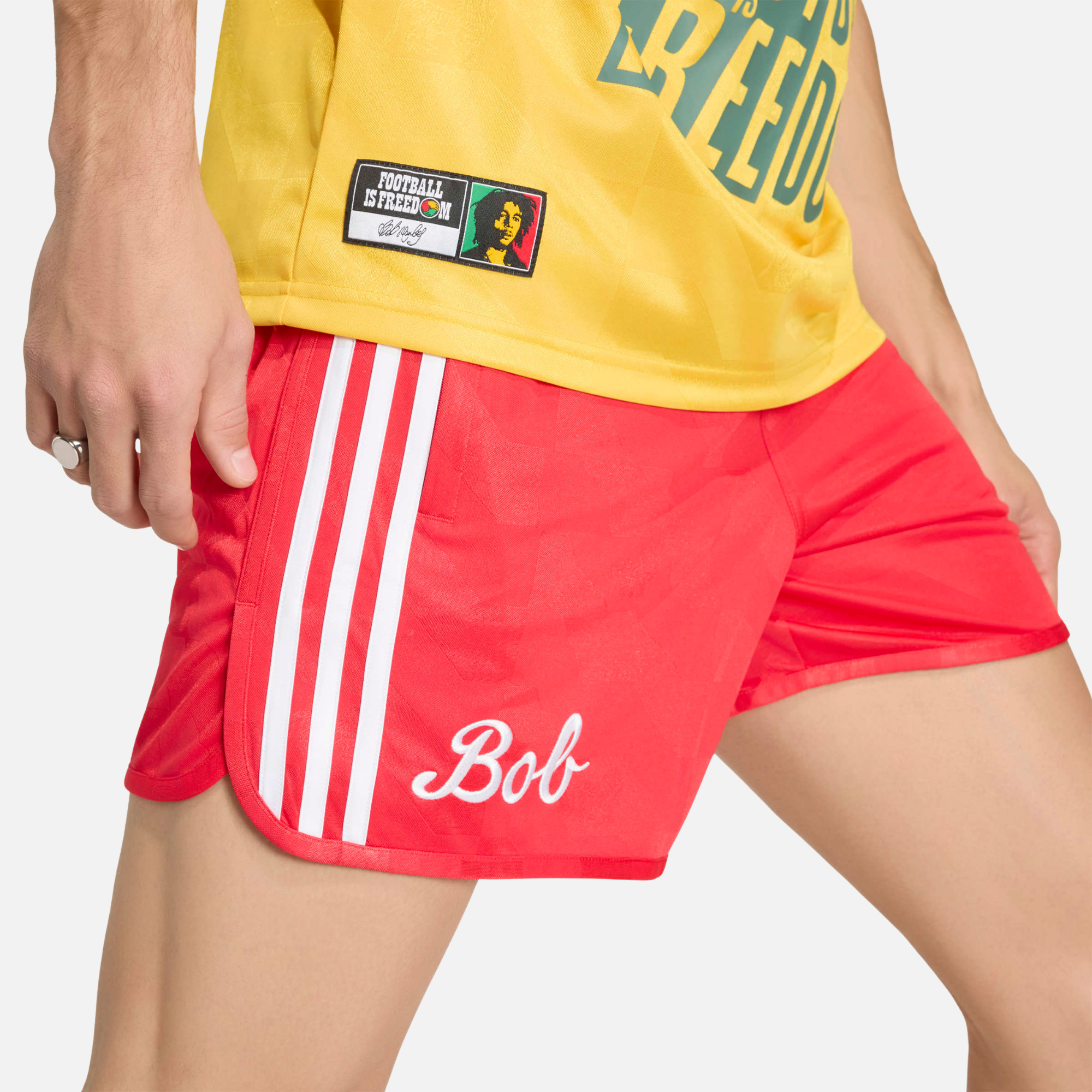 Adidas Red Bob Marley OG Shorts