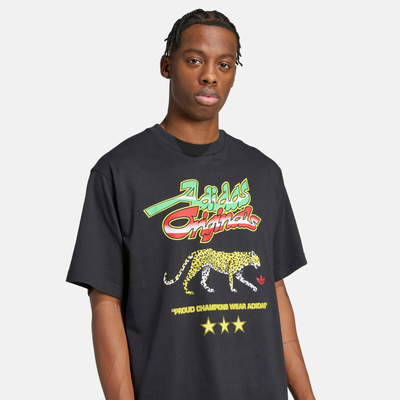 Adidas Originals Champions Black Graphic T-Shirt