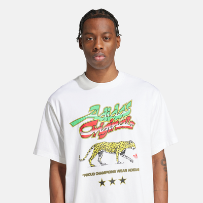 Adidas Originals Champions White Graphic T-Shirt