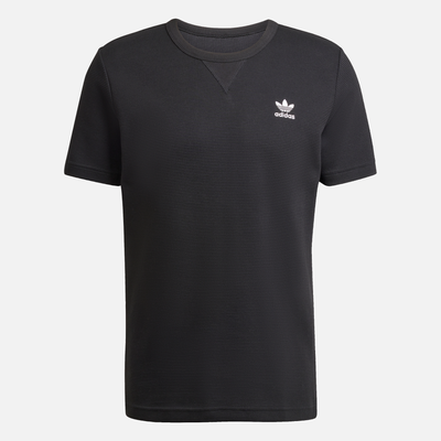 Adidas Black Essentials Waffle T-Shirt