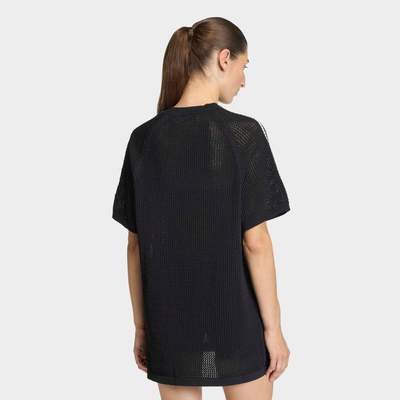 Adidas Women's Black Crochet Dress