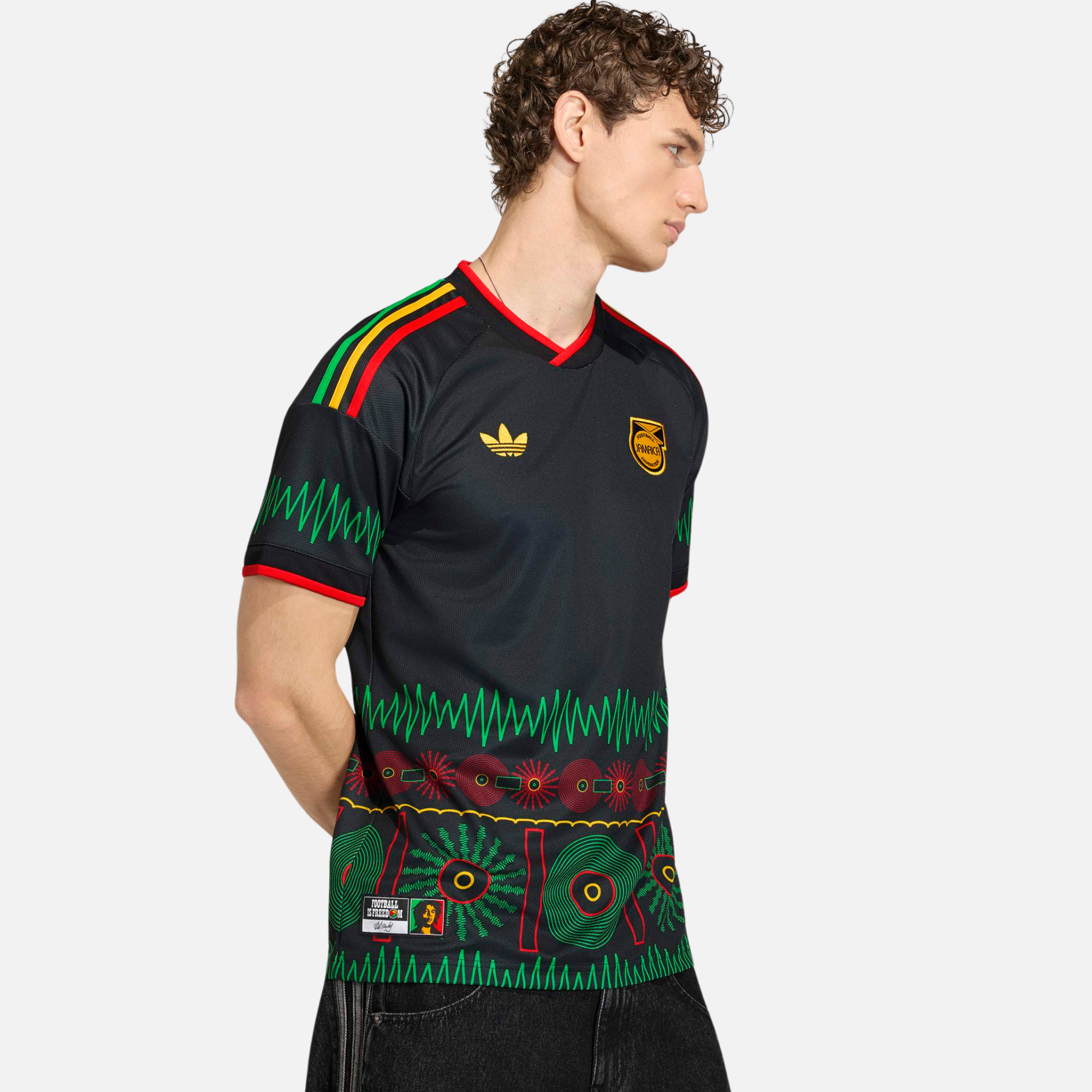 Adidas Jamaica Football x Bob Marley Away Jersey