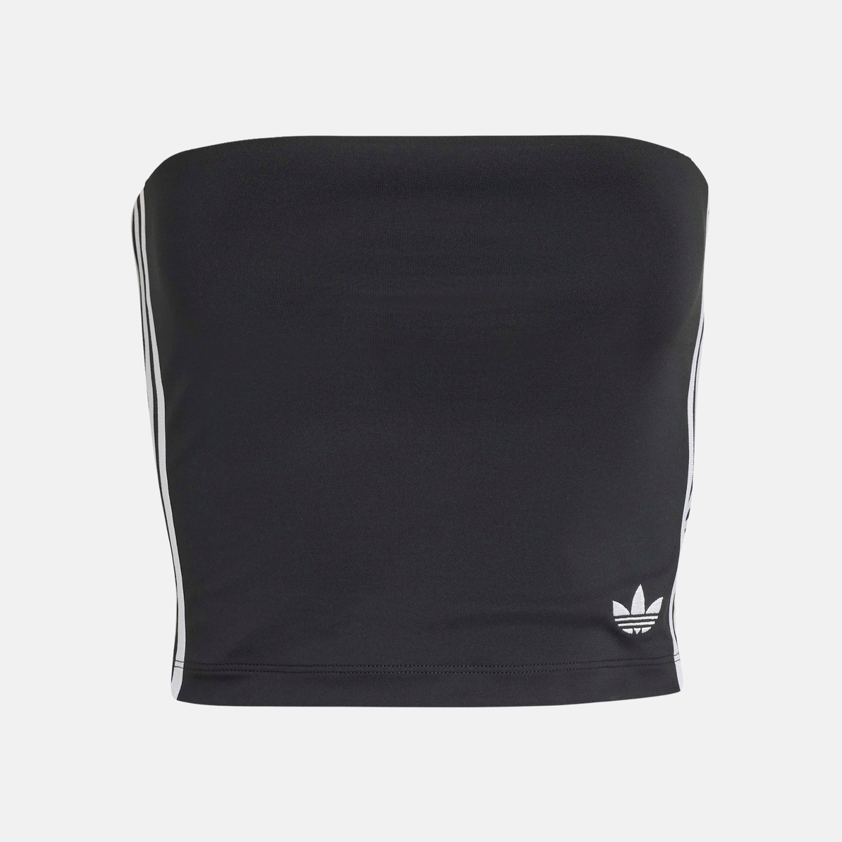 Adidas Women's 3 Stripes Black Tube Top