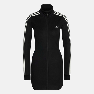 Adidas Women's Classic Full-Zip Black Dress