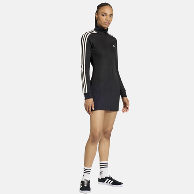 Adidas Women's Classic Full-Zip Black Dress
