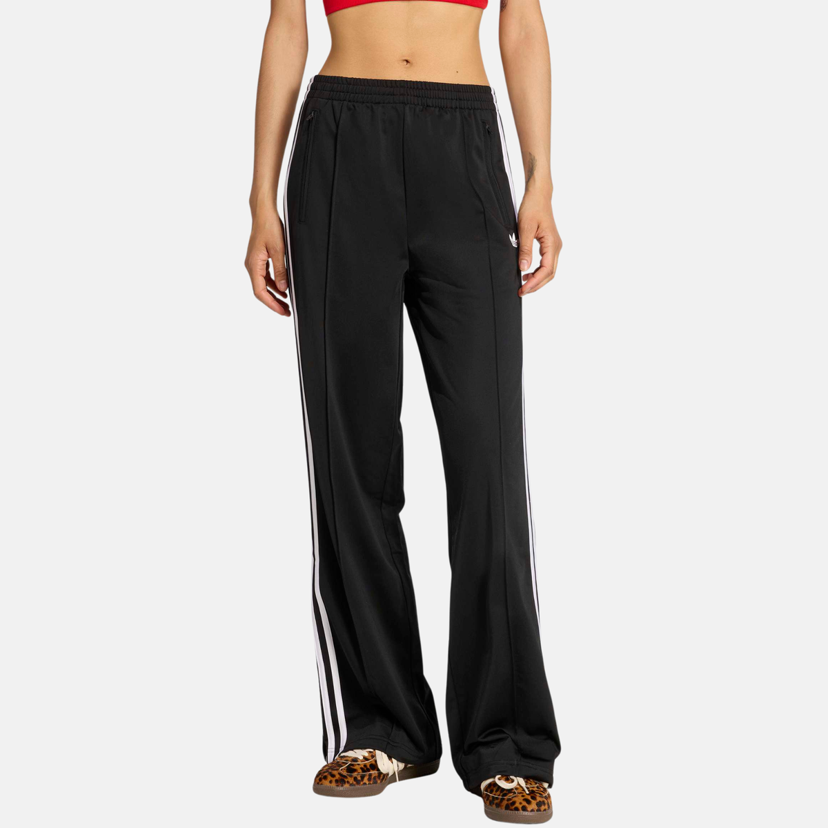 Adidas Women's Firebird Loose Fit Black Track Pants