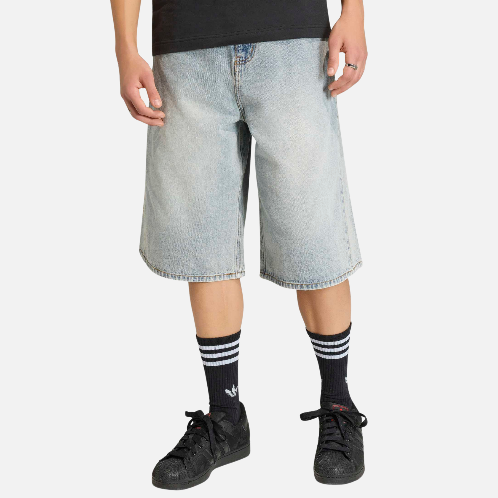 Adidas Denim Blue Shorts