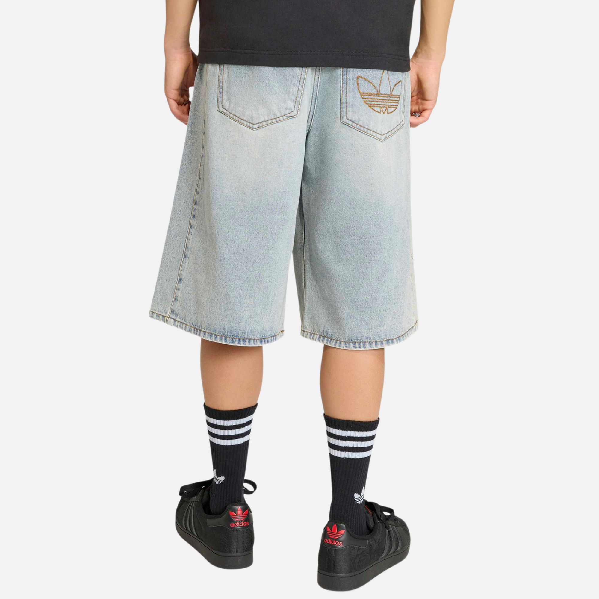 Adidas Denim Blue Shorts