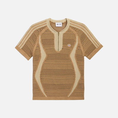 Adidas x Clot Khaki Knit Jersey By Edison Chen