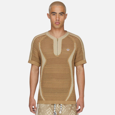 Adidas x Clot Khaki Knit Jersey By Edison Chen