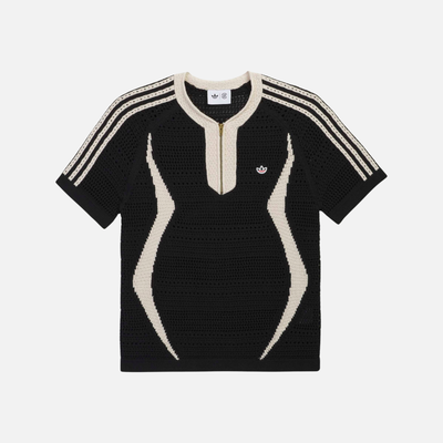 Adidas x Clot Black Knit Jersey By Edison Chen