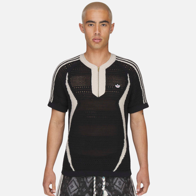 Adidas x Clot Black Knit Jersey By Edison Chen