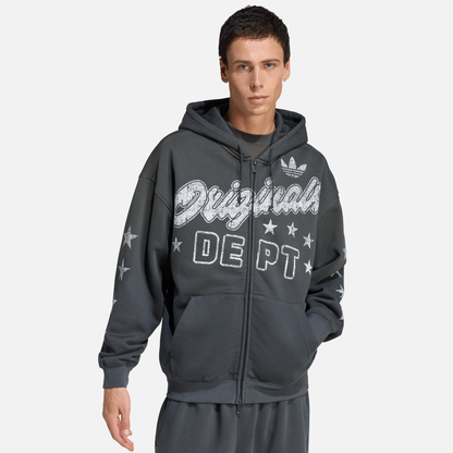 Adidas Originals Dept. Full Zip Black Hoodie