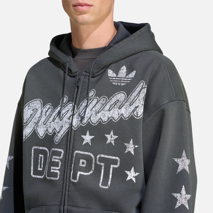 Adidas Originals Dept. Full Zip Black Hoodie