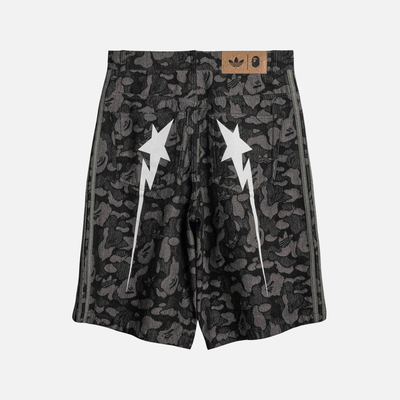 Adidas x Bape Black Shark Denim Jorts