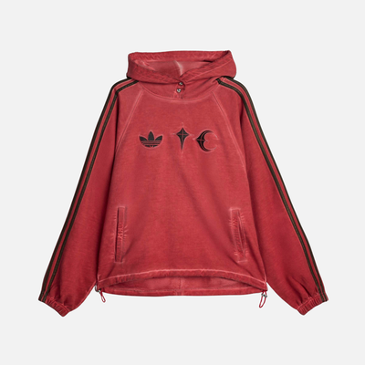 Adidas Thug Club Red Sweat Hoodie