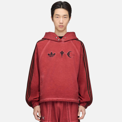 Adidas Thug Club Red Sweat Hoodie