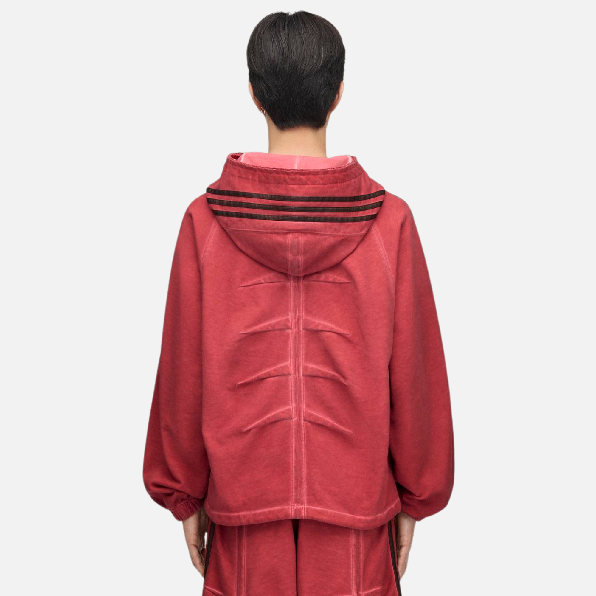 Adidas Thug Club Red Sweat Hoodie